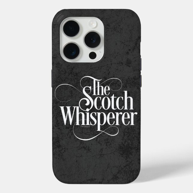 Scotch Whisperer Case-Mate iPhone Case (Back)