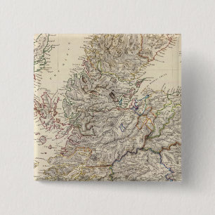 Scotland 11 2 inch square button