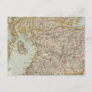 Scotland 12 postcard