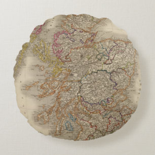 Scotland 12 round pillow