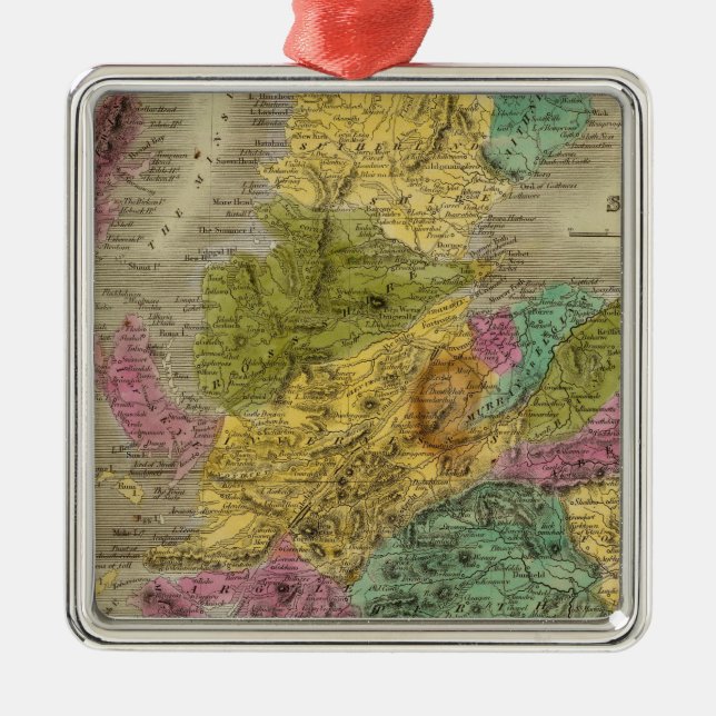 Scotland 15 metal ornament (Front)