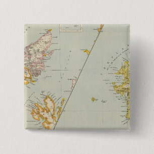 Scotland 16 2 inch square button
