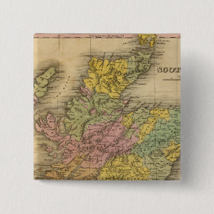 Scotland 17 2 inch square button