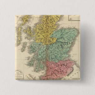 Scotland 18 2 inch square button