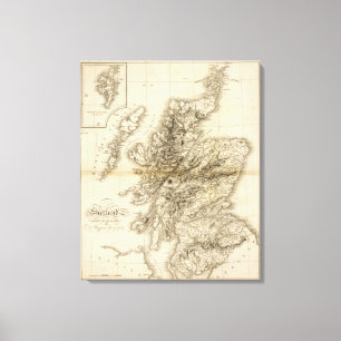 Scotland 18 canvas print