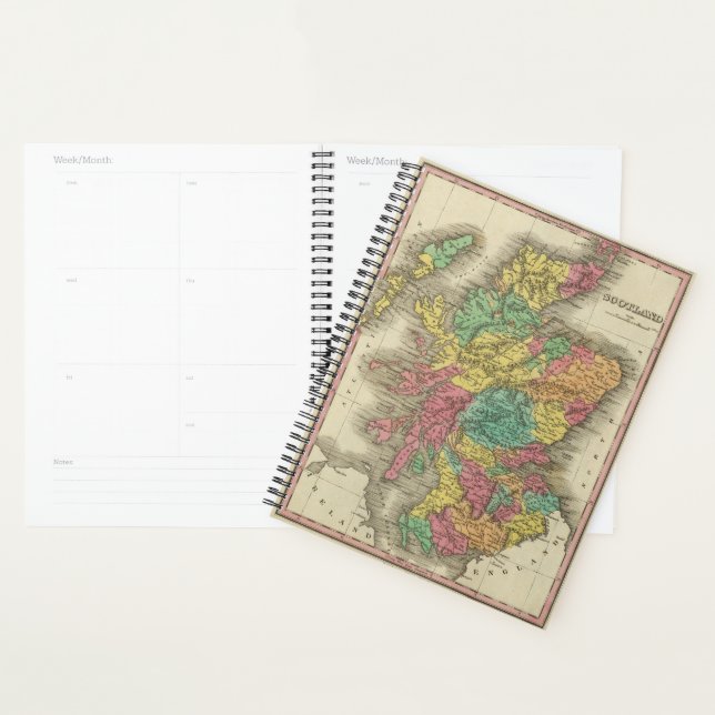Scotland 18 planner (Display)