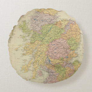 Scotland 19 round pillow