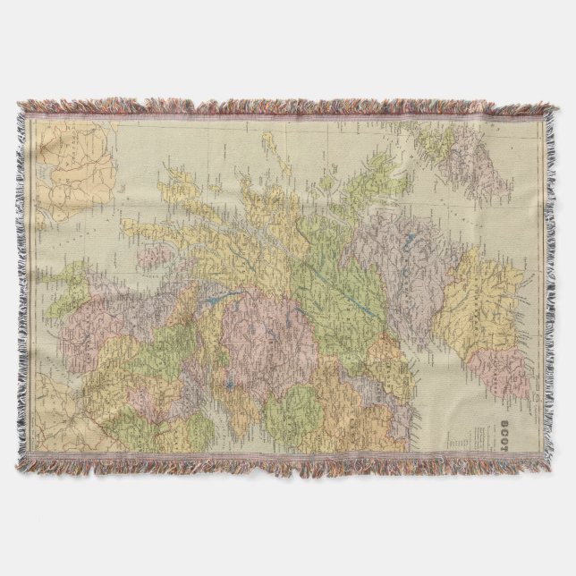 Scotland 19 throw blanket (Front)