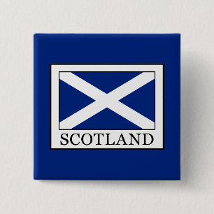 Scotland 2 Inch Square Button