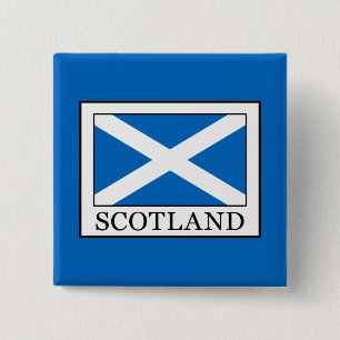 Scotland 2 Inch Square Button