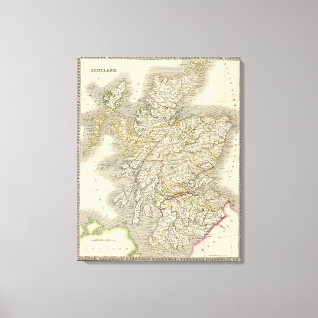Scotland 3 canvas print (Front)