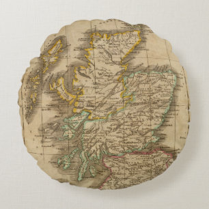Scotland 4 round pillow
