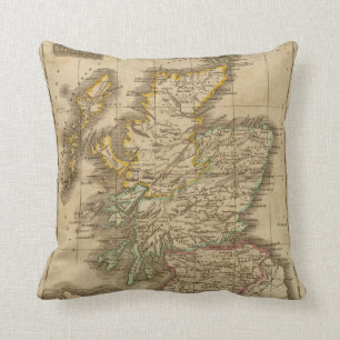 Scotland 4 throw pillow