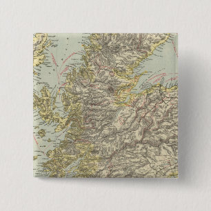 Scotland 5 2 inch square button