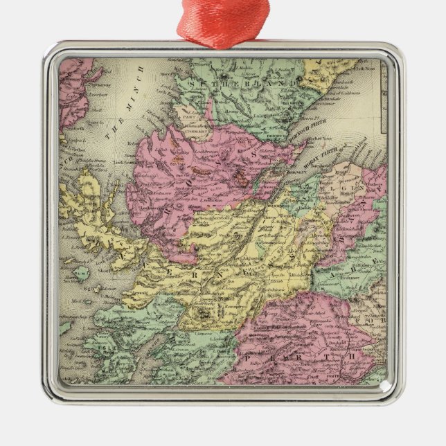 Scotland 6 metal ornament (Front)