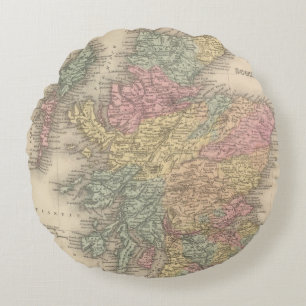 Scotland 6 round pillow