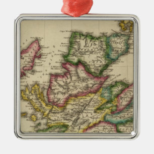 Scotland 7 metal ornament