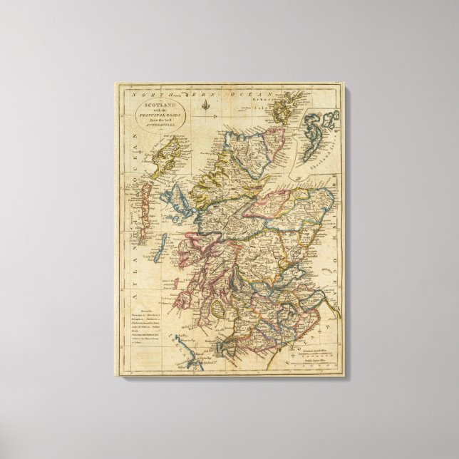 Scotland 8 canvas print (Front)