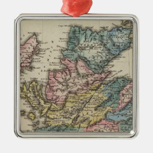 Scotland 8 metal ornament