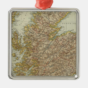 Scotland 9 metal ornament