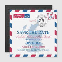 Scotland Airmail Save the Date