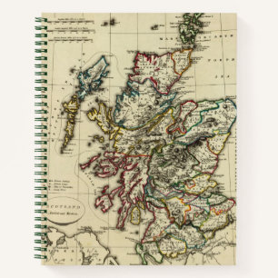 Scotland ancient, modern notebook