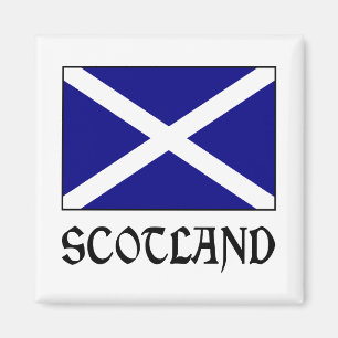 Scotland and Scot Flag Magnet