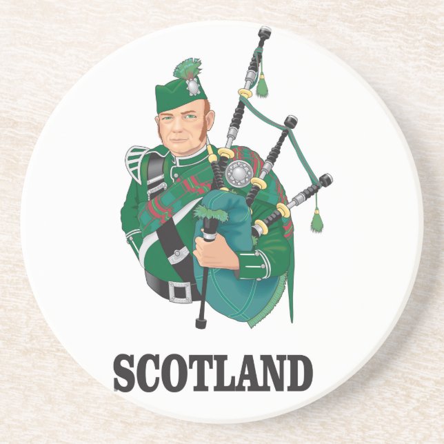 Scotland art coaster (Front)