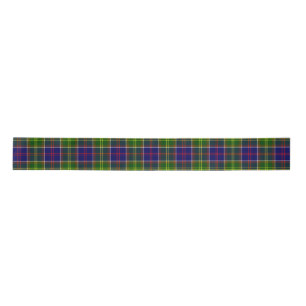 Scotland Ayrshire District Tartan Satin Ribbon