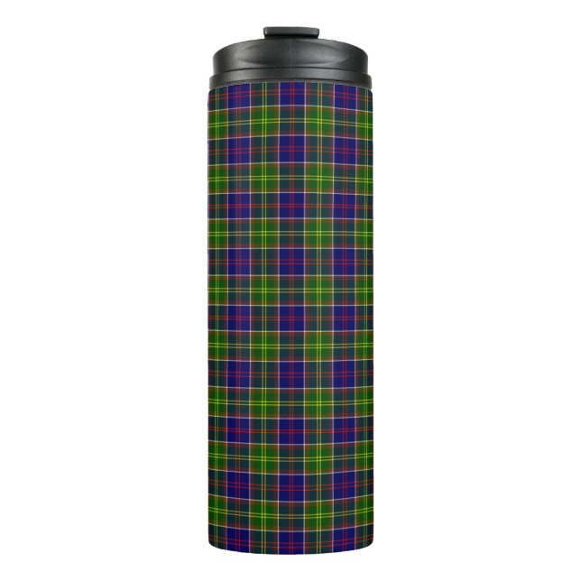 Scotland Ayrshire District Tartan Thermal Tumbler (Front)