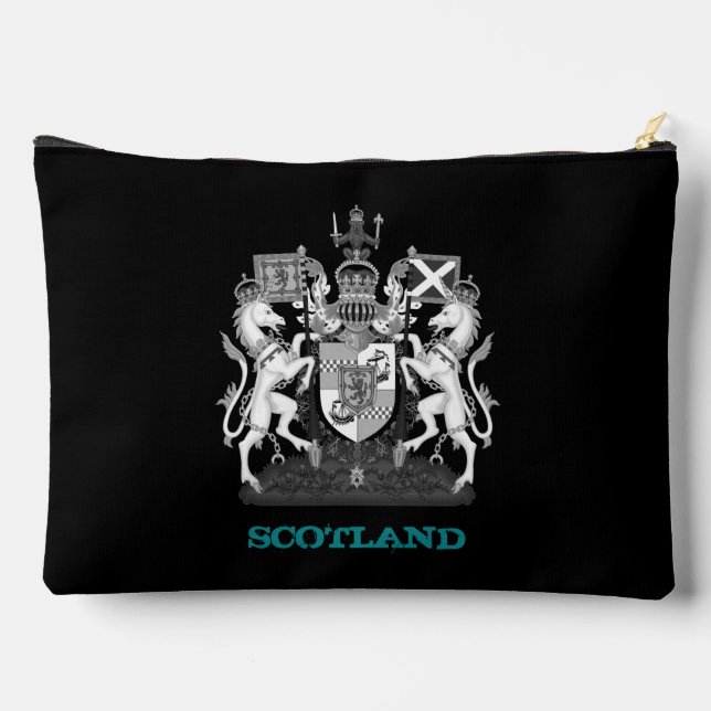 Scotland bag, Scottish coat of arms / flag Accessory Pouch (Back)