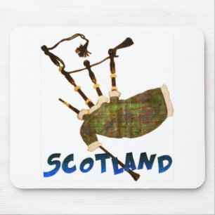 Scotland Bagpipes Mouse Pad