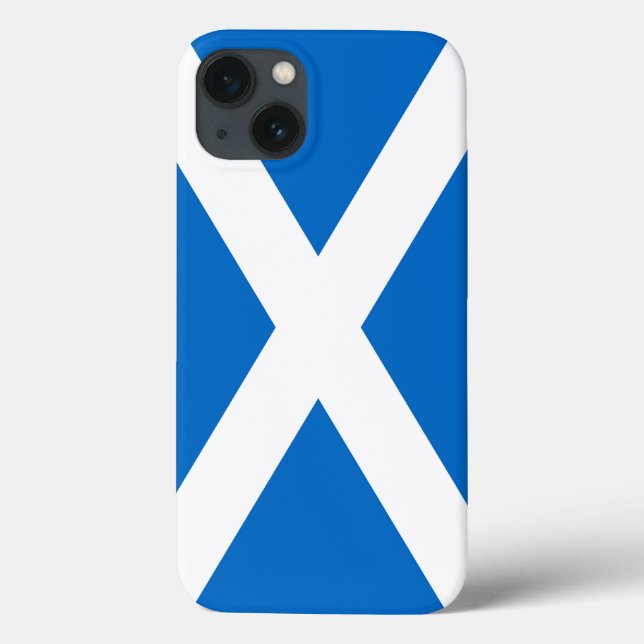 Scotland Bold Flag Graphic Case-Mate iPhone Case (Back)