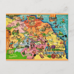Scotland Border Country Postcard