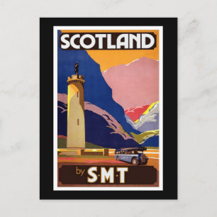 Scotland By SMT Postcard