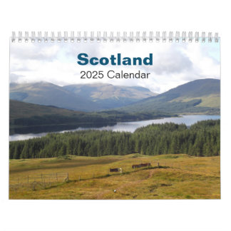Scotland Calendar 2025