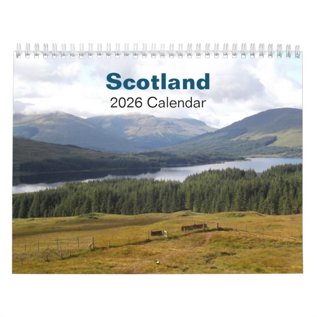 Scotland Calendar 2026 (Cover)
