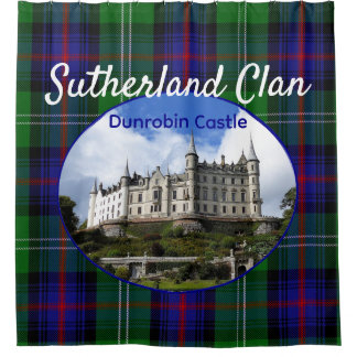 Scotland Castle Sutherland Scottish Clan Tartan