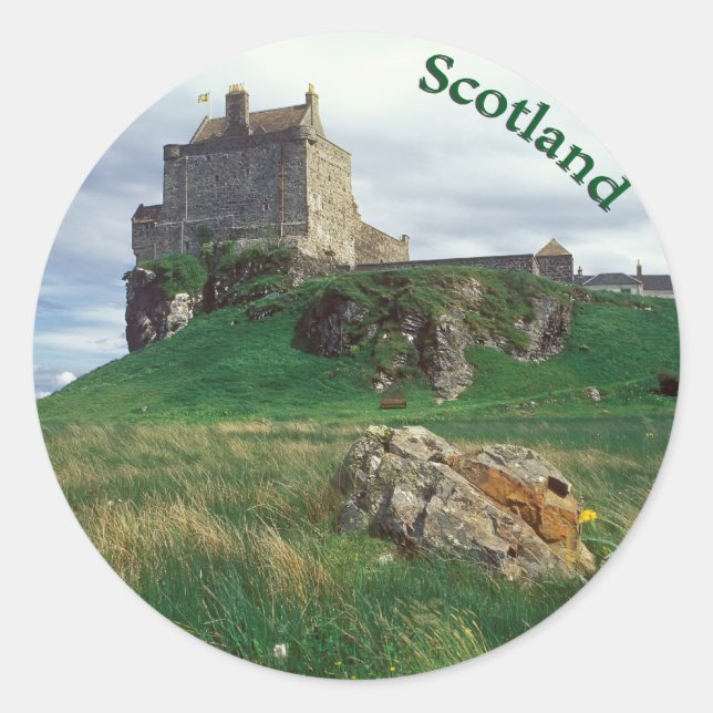 Scotland Classic Round Sticker (Front)