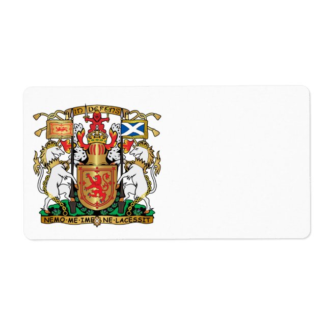 Scotland coat of arms (Devant)