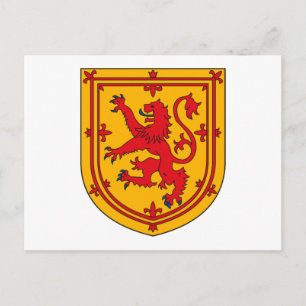 Scotland Coat of Arms Postcard
