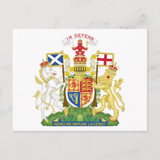 Scotland Coat of Arms Postcard (Front)
