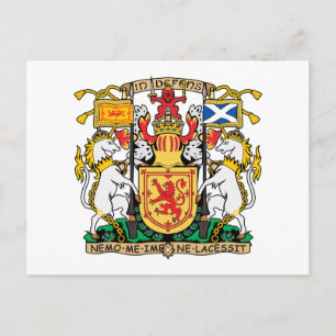 Scotland Coat of Arms Postcard