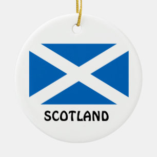 SCOTLAND* Custom Christmas Ornament
