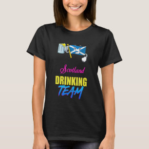 Scotland Drinking Team  Sarcastic T-Shirt
