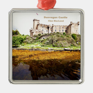 Scotland Dunvegan Castle – MacLeod Clan Metal Ornament