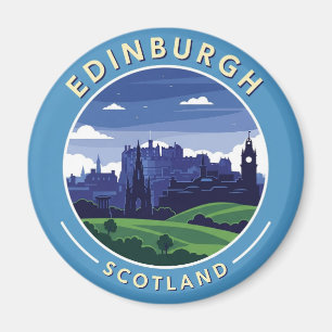 Scotland Edinburgh Dugald Stewart Monument  Magnet