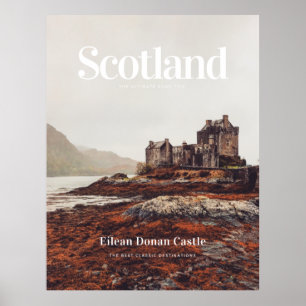 Scotland, Eilean Donan Castle, Scotland Poster