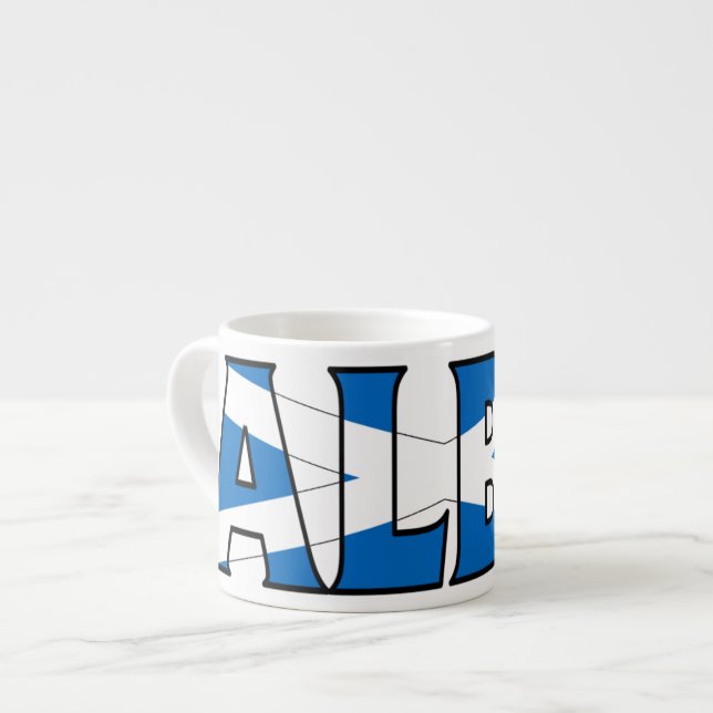 Scotland Espresso Cup (Front Left)