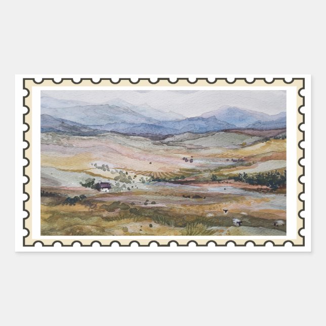 Scotland Fake stamp  Sticker (Front)